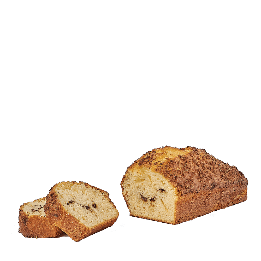 Cinnamon Swirl Loaf Cake – how the gift is presented