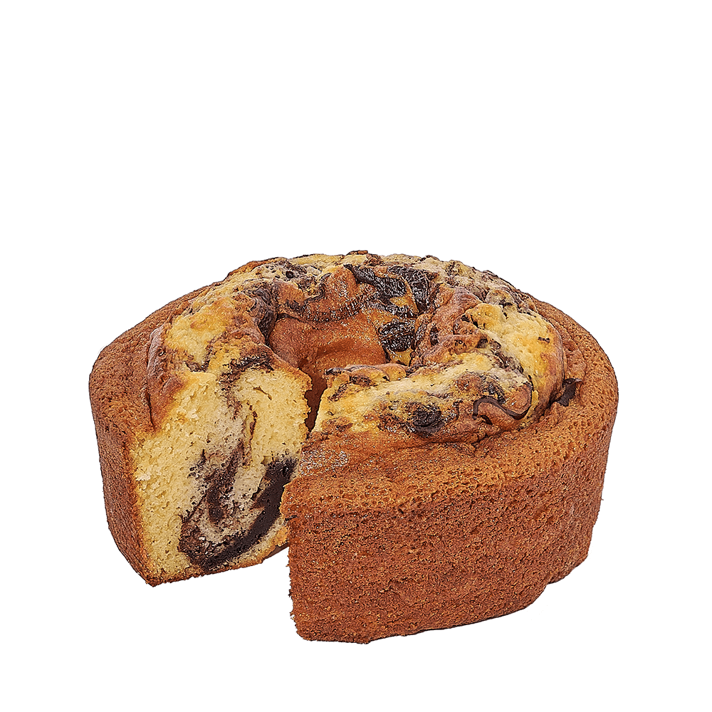 Signature Marble Bundt Cake – how the gift is presented