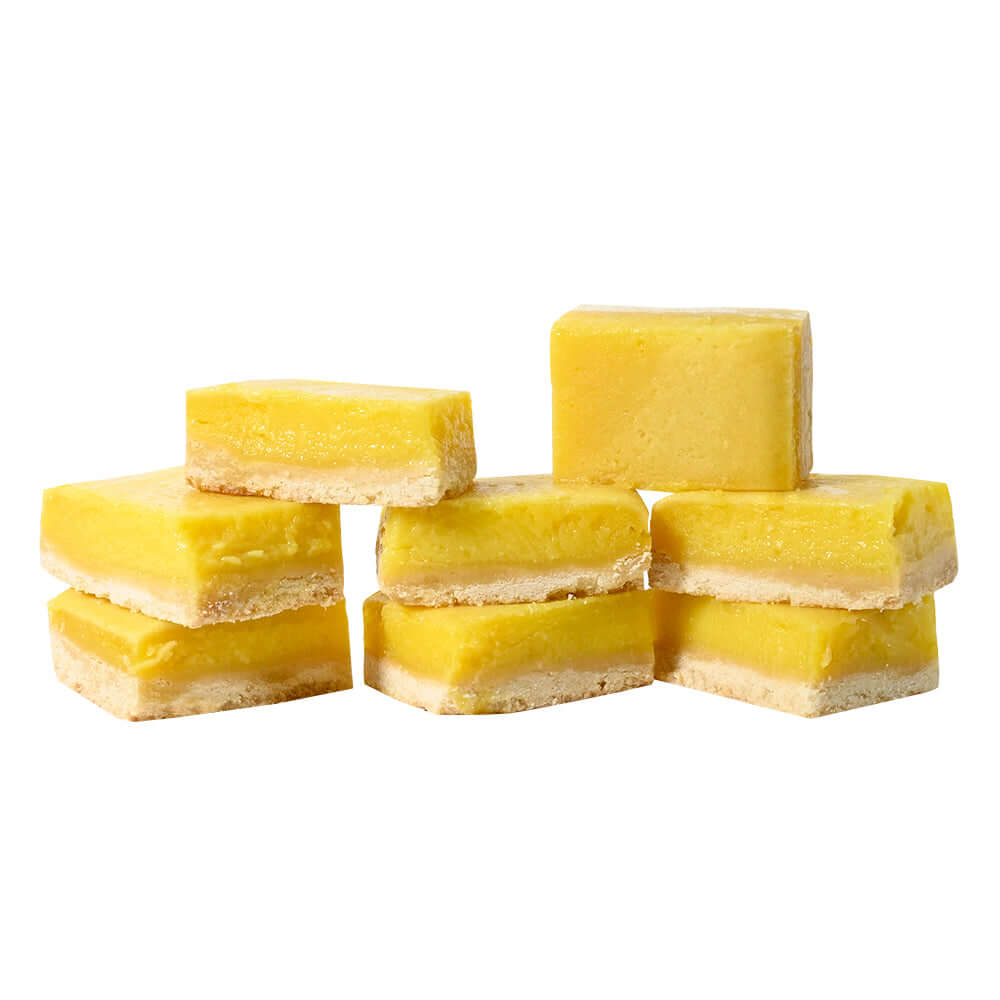 White Chocolate Lemon Curd Bars – how the gift is presented