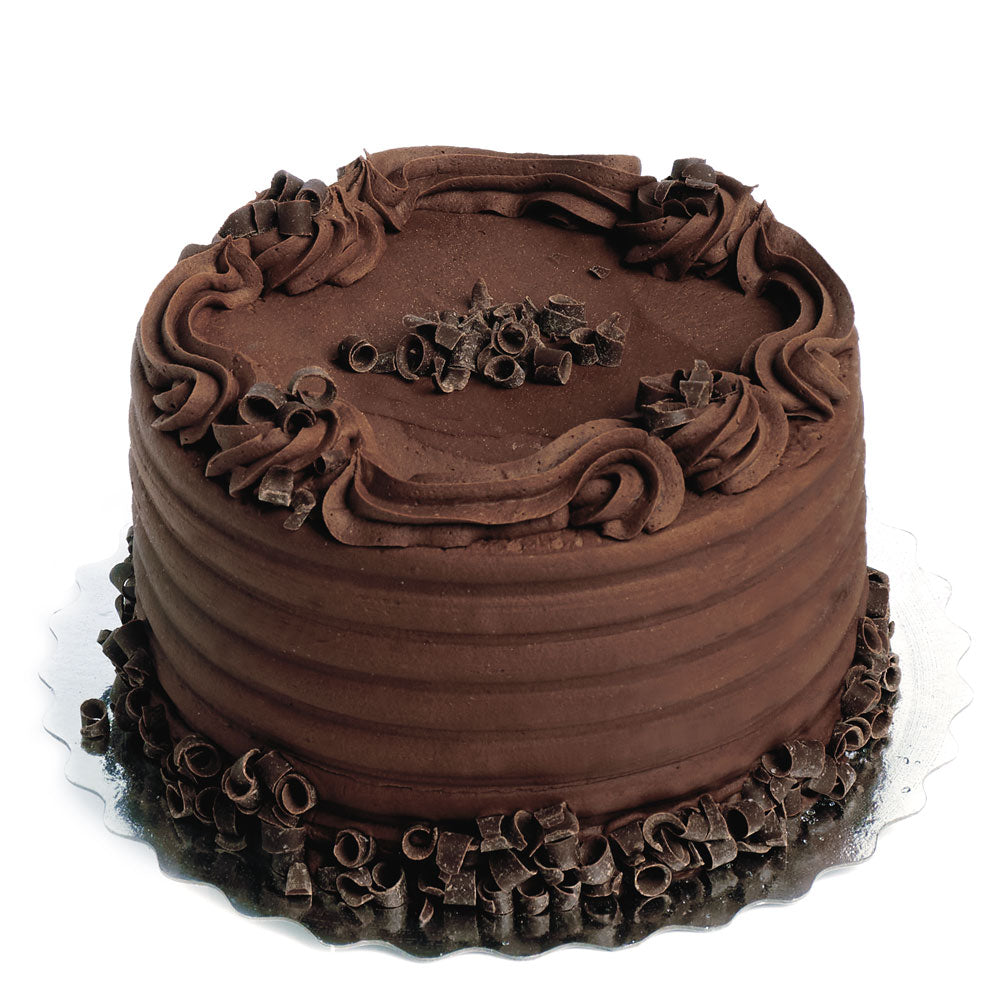 Classic Chocolate Cake 6 Inch – how the gift is presented