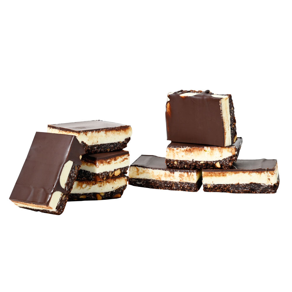 Blooms Nanaimo Bar Basket – how the gift is presented