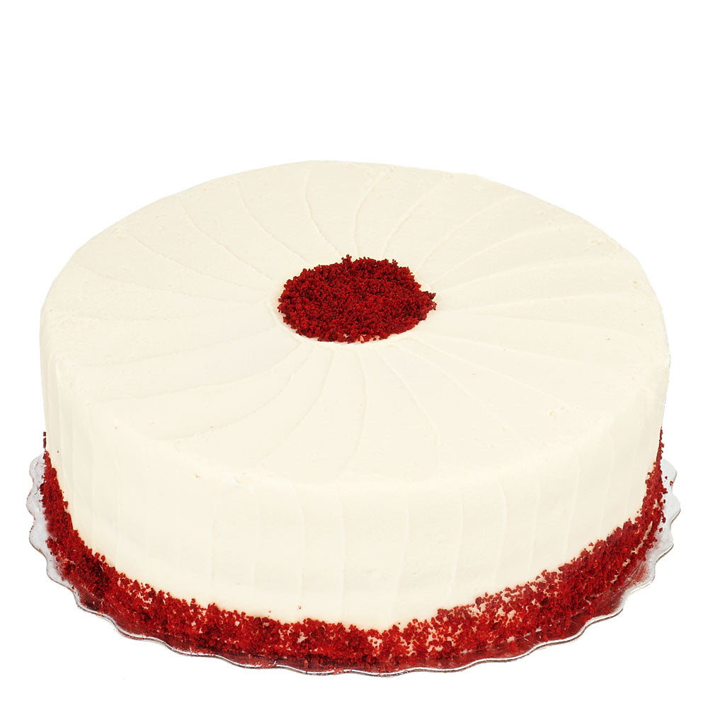 Red Velvet Cream Cheese Cake – how the gift is presented