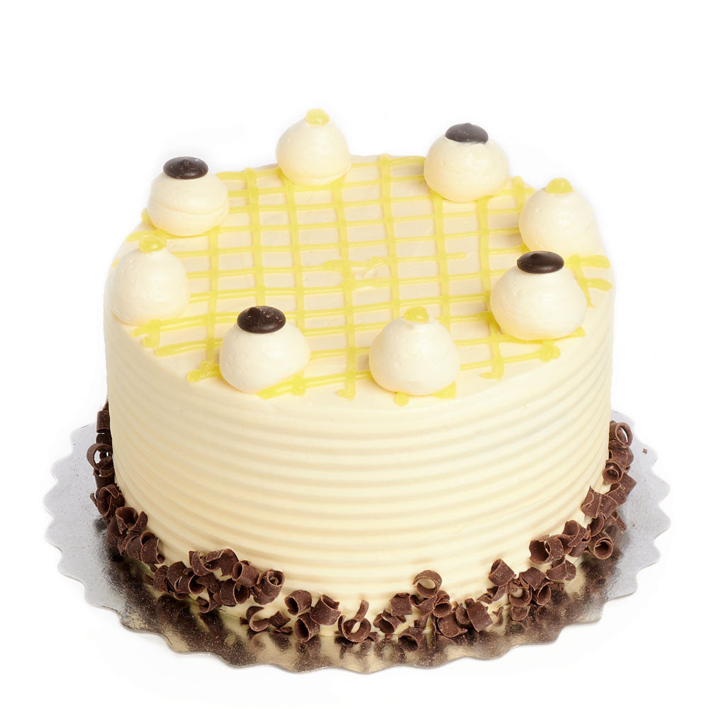 Lemon Vanilla Buttercream Cake – how the gift is presented