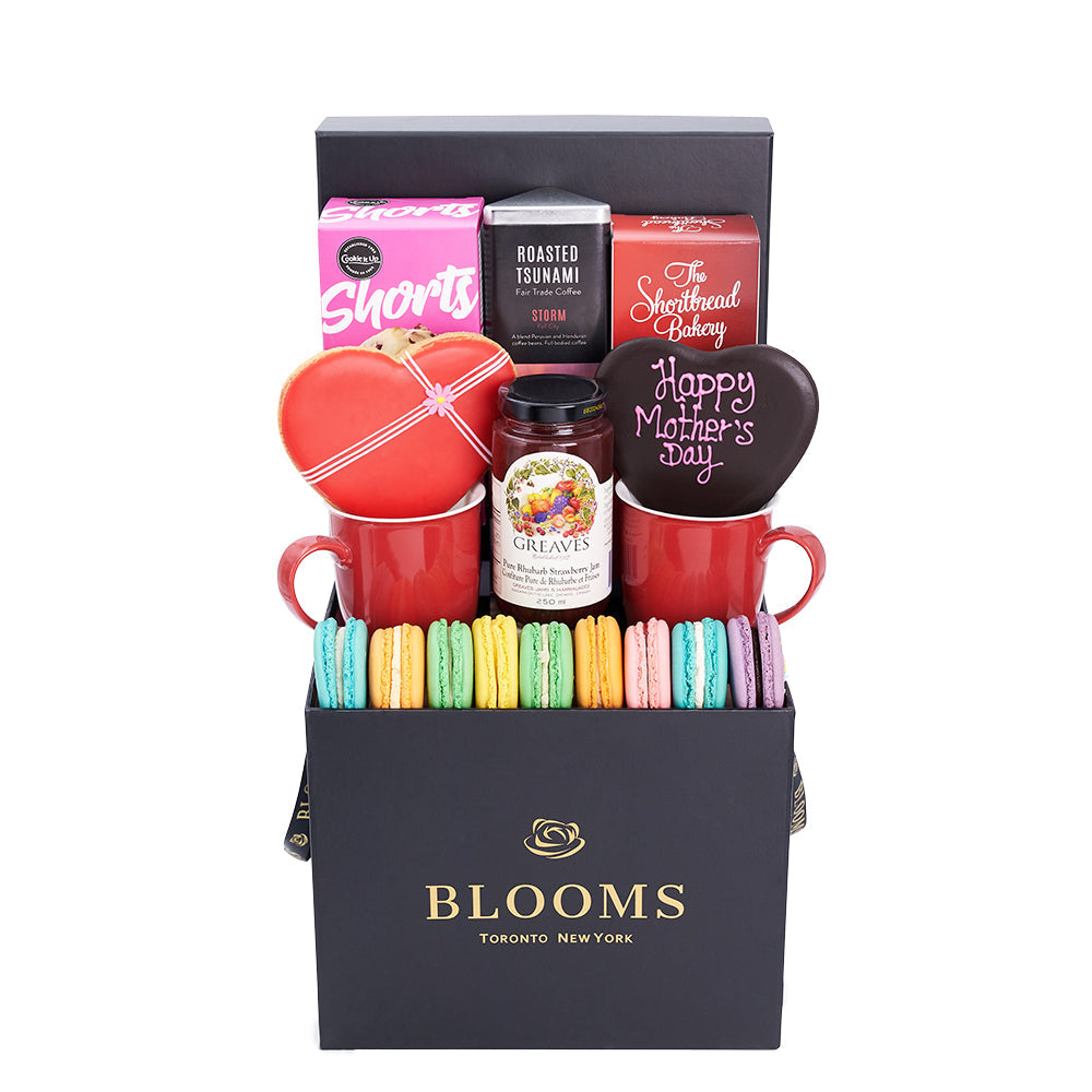 Mother's Day Fair Trade Coffee Basket – how the gift is presented