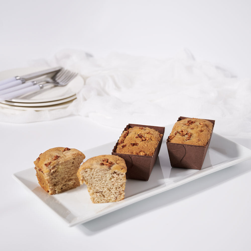 Mini Apple Cinnamon Loaves – how the gift is presented