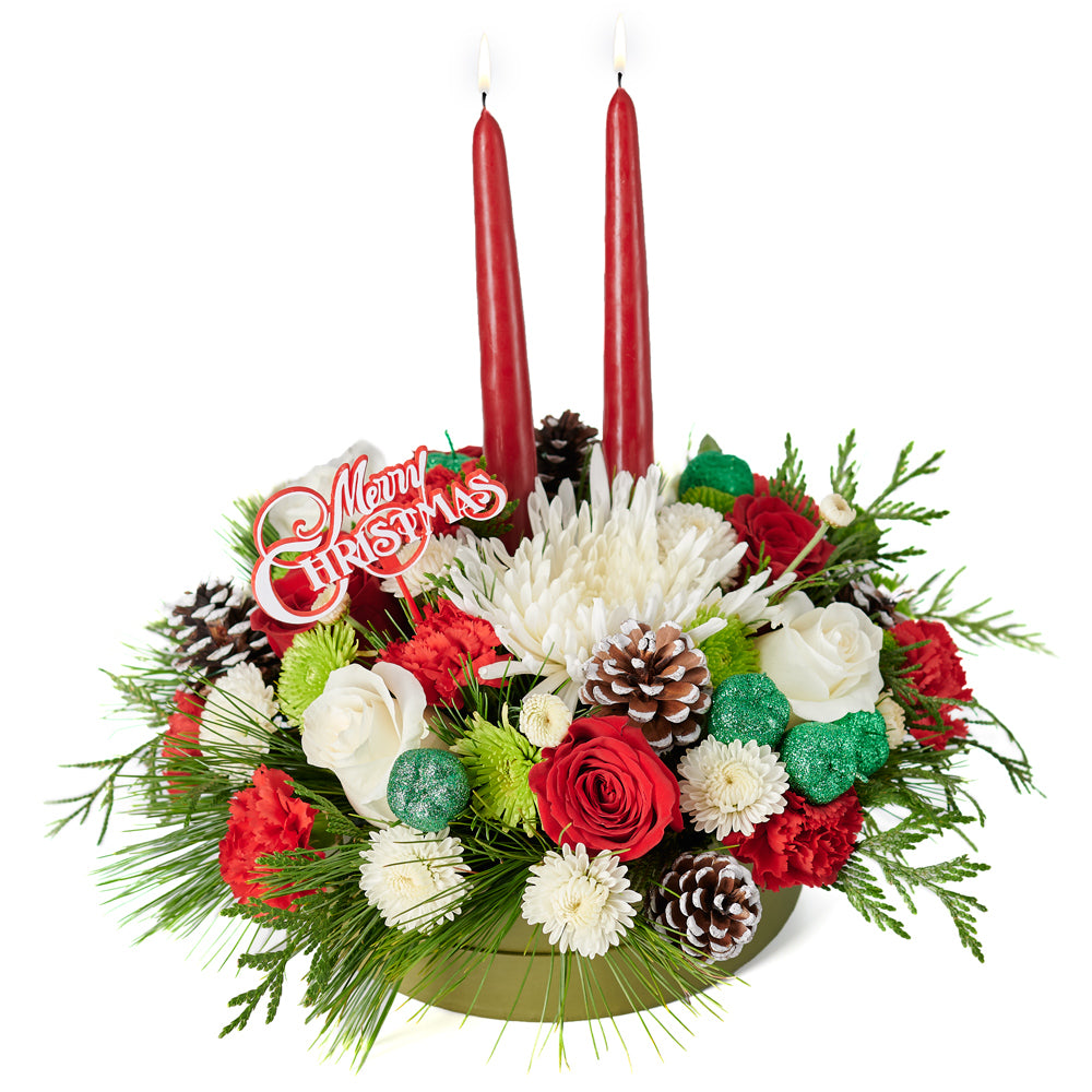 Holiday Roses Hat Box – how the gift is presented