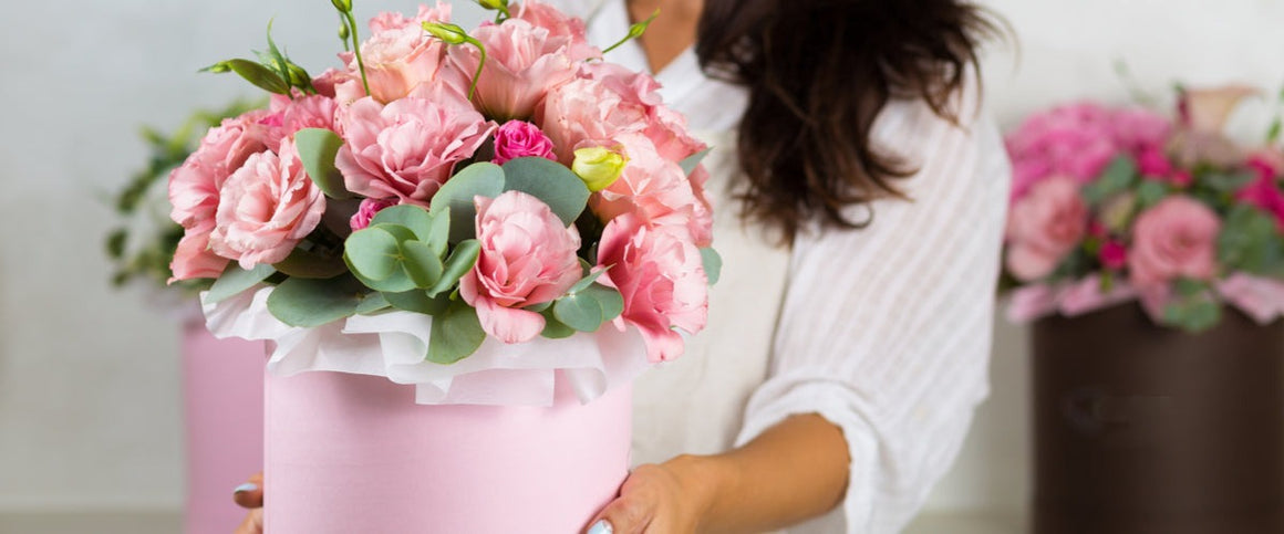 Ensembles de fleurs en boîte