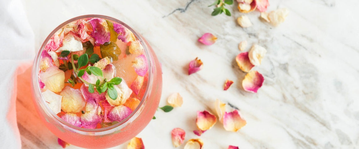 Fleurs et spiritueux