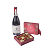 Christmas Wine & Chocolate Gift Set, wine gift, wine, chocolate gift, chocolate, christmas gift, christmas, Vancouver delivery