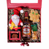 Christmas with Santa Liquor Gift Box, christmas gift, christmas, holiday gift, holiday, gourmet gift, gourmet, liquor gift, liquor. Blooms Vancouver- Blooms Vancouver Delivery