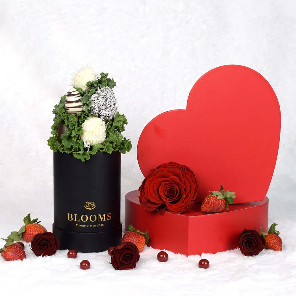 These delicious chocolate covered strawberries are best enjoyed with champagne and flower gifts from our extensive selection.  Vancouver Delivery