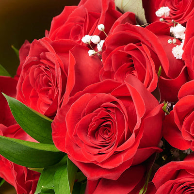 Valentine's Day Dozen Red Roses Bouquet, roses, bouquet, Vancouver Same Day Flowers Delivery, Valentine's Day gifts
