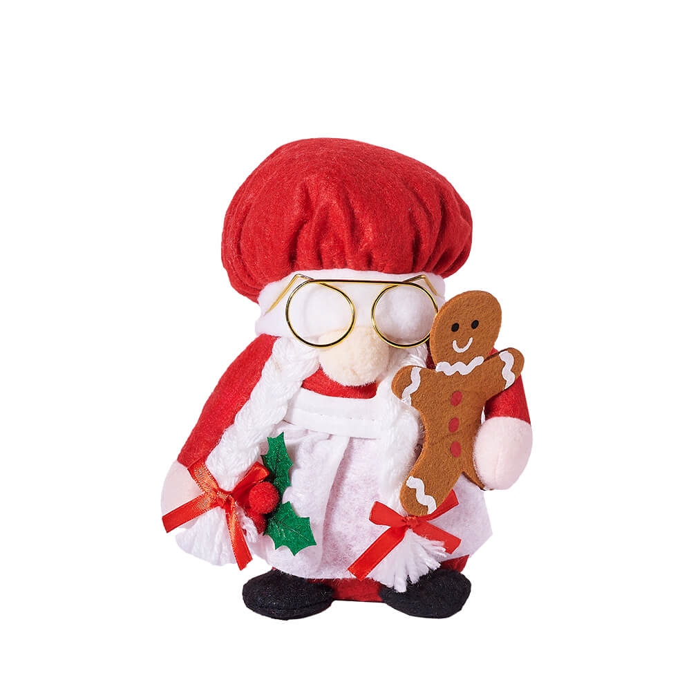 Mrs. Claus Plushie, plush toy, plush, decoration gift, decoration, christmas gift, christmas, holiday gift, holiday. Blooms Vancouver- Blooms Vancouver Delivery