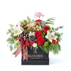 ‘Tis the Season Holiday Box Arrangement, Mixed Floral Arrangement, Holiday Flower Gifts from Vancouver Blooms - Same Day Vancouver Delivery.
