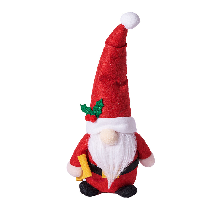 Mr. Claus Plushie, plush toy, plush, decoration gift, decoration, christmas gift, christmas, holiday gift, holiday. Blooms Vancouver- Blooms Vancouver Delivery
