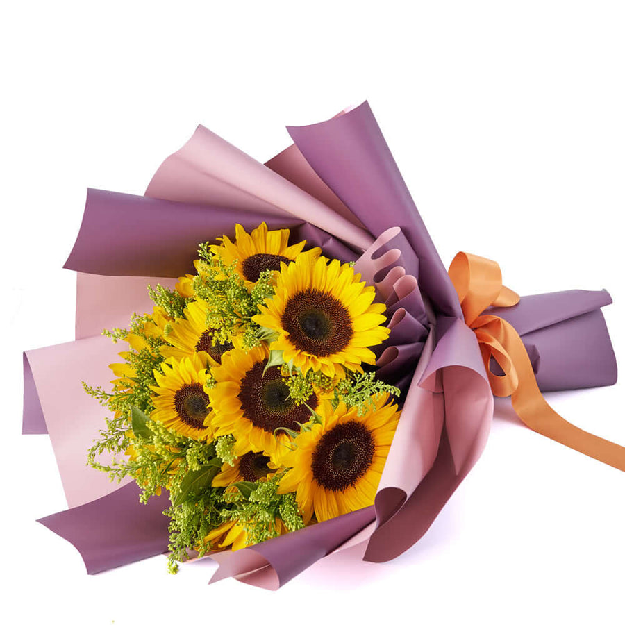 Summer Glory Sunflower Bouquet, Flower Gifts from Vancouver Blooms - Same Day Vancouver Delivery.