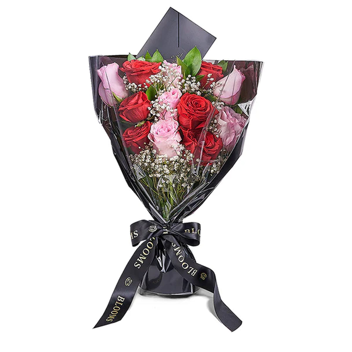 Valentine's Day 12 Stem Red &amp; Pink Rose Bouquet, Vancouver Same Day Flower Delivery, Valentine's Day gifts, roses. Vancouver Delivery