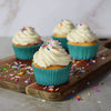Vanilla Cupcakes With Sprinkles, Baked Goods, Cupcake Gifts from Vancouver Blooms - Same Day Vancouver Delivery.