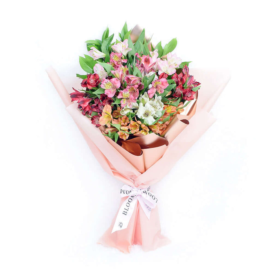 A Wonderful Versailles Dreams Peruvian Lily Bouquet, Flower Gifts from Vancouver Blooms - Same Day Vancouver Delivery.