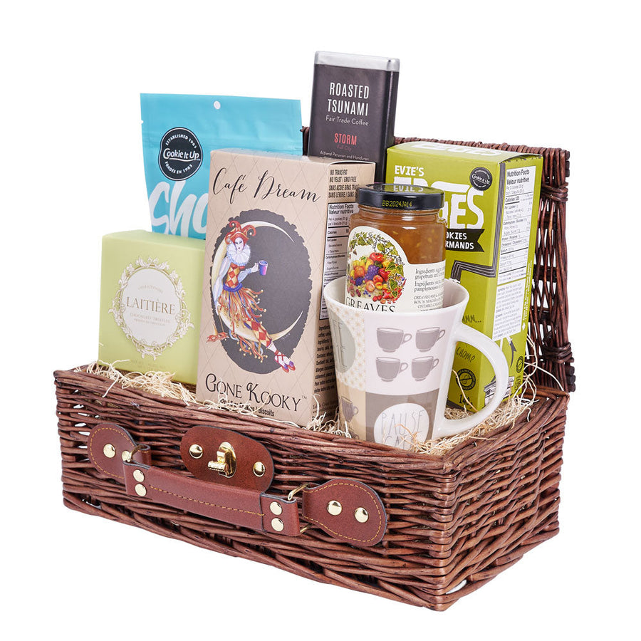 Bravely Bold Gourmet Coffee Gift Basket - Gourmet Gift Set - Vancouver Delivery