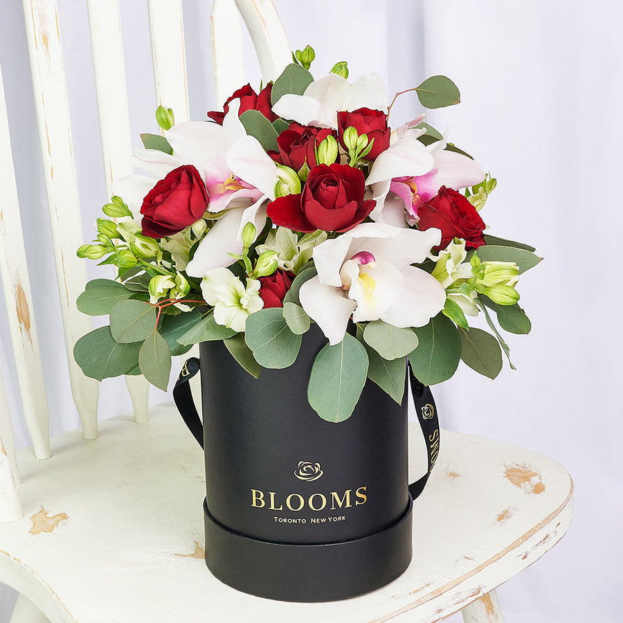 Graceful Orchid & Alstroemeria Box – Orchid Gifts– Vancouver delivery
