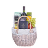 Luxurious Fresh Delights Kosher Wine Gift Basket, Gourmet Gift Sets from Vancouver Blooms - Same Day Vancouver Delivery.