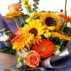 Ray of Hope Sunflower Bouquet, sunflower bouquet, assorted flowers bouquet, sunflowers, flowers, bouquet delivery canada,  Vancouver