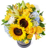 Crowning Glory Sunflower Arrangement, mixed flower assortment, sunflower assortment, sunflower arrangement delivery canada, vancouver