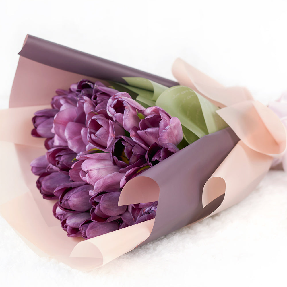 Blooming Spring Tulip Bouquet, Flower Gifts from Vancouver Blooms - Same Day Vancouver Delivery.