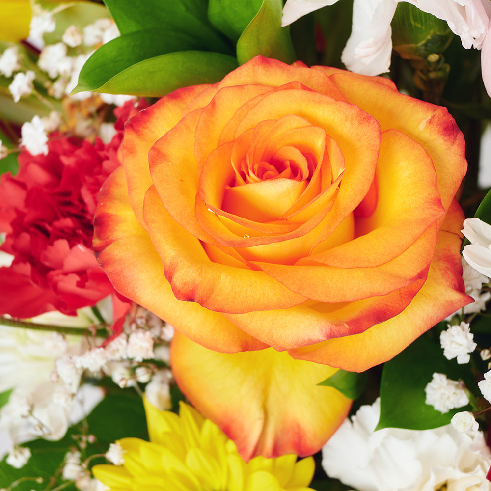 Bountiful Mixed Rose Arrangement – Floral Gifts – Vancouver delivery