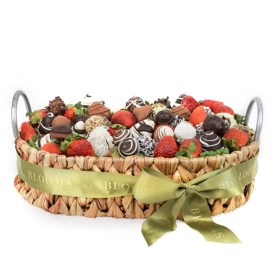 Chocolate Dipped Strawberries to Devour - Chocolate Gift Basket - Same Day Vancouver Delivery