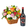 Spirits & Bountiful Mixed Rose Gift Set – Liquor Gifts – Same Day Vancouver delivery