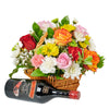 Spirits & Bountiful Mixed Rose Gift Set – Liquor Gifts – Same Day Vancouver delivery