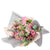 Bouquet de roses mélangées aux notes rougissantes