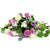 Bouquet de roses mélangées à fleurs mélangées