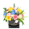 Rainbow Blossoms Mixed Arrangement, floral gift baskets, gift baskets, flower bouquets, floral arrangement. Vancouver Delivery