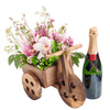 Dreaming of Tuscany Champagne & Flower Gift - Wine Gifts - Same Day.Blooms Vancouver-Blooms Vancouver Delivery
