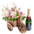 Rêver de Champagne Toscane et cadeau de fleurs