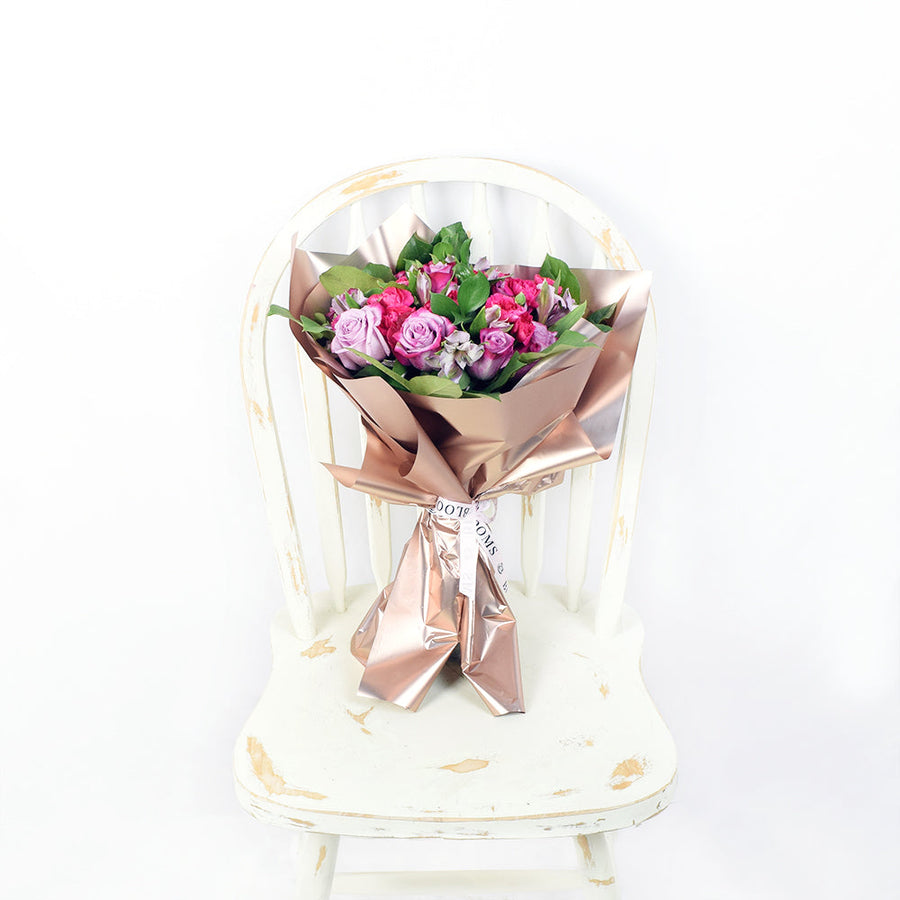Enchanting Mixed Rose Bouquet, Flower Gifts from Vancouver Blooms - Same Day Vancouver Delivery.