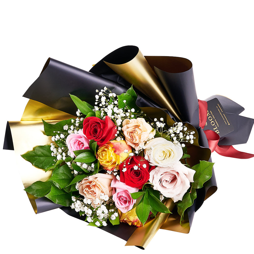 Enduring Charm Rose Bouquet - Rose Gifts - Vancouver delivery