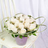Exceptional White Rose Arrangement – Rose Gifts – Vancouver delivery