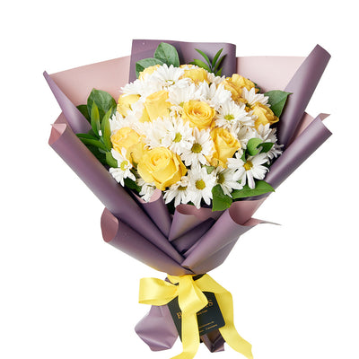 Floral Fantasy Daisy Bouquet - Floral Gift - Same Day Vancouver Delivery