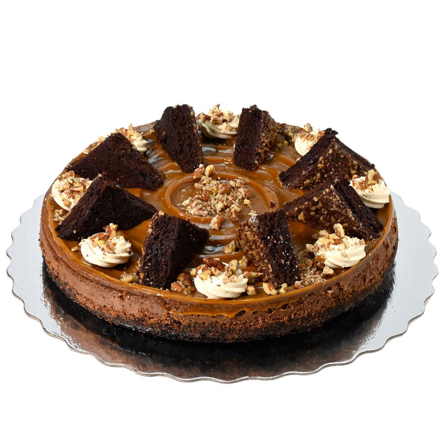 Large Caramel Pecan Cheesecake - Baked Goods - Cake Gift - Same Day Vancouver Delivery