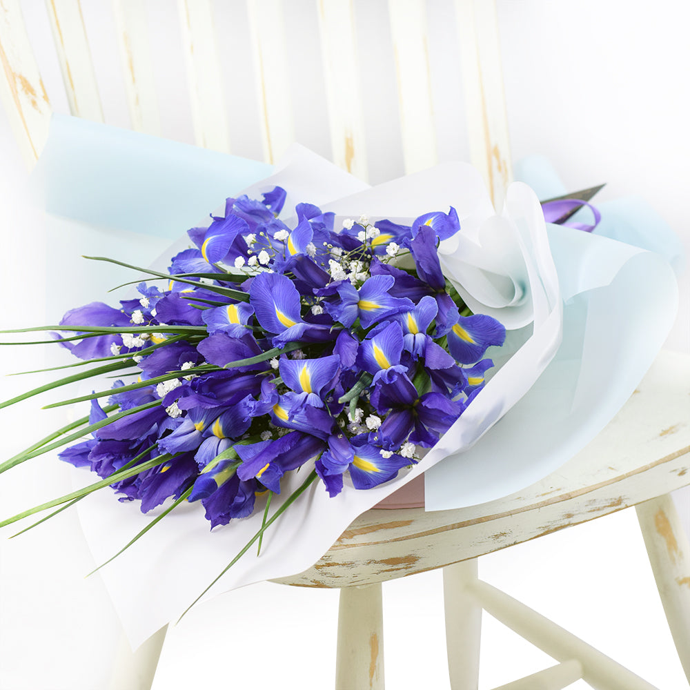 Iris Bouquet - Vancouver Same Day Delivery