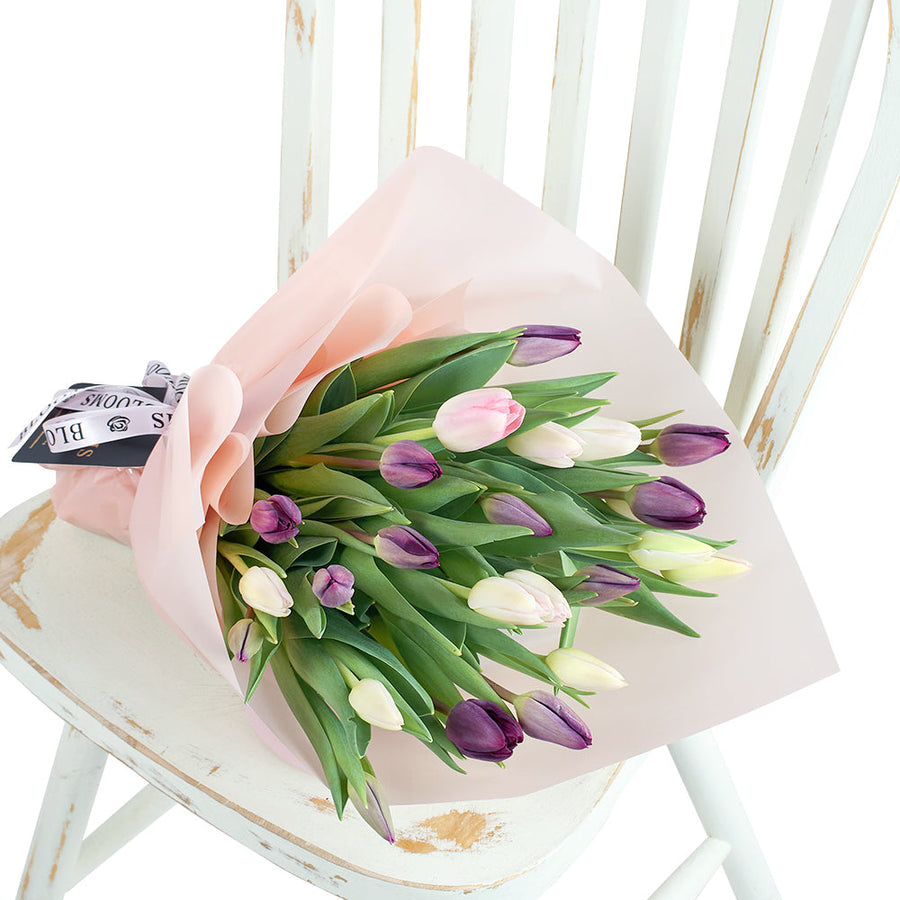 Bouquet de tulipes Lilas Dreams