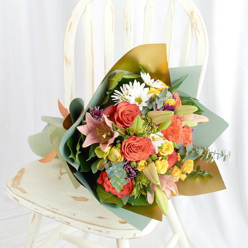 Love in Casablanca Mixed Rose Bouquet from Vancouver Blooms is a great gift to woo your beloved and whisk them away for a special celebration.