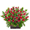 Red rose basket arrangement. Same Day Vancouver Delivery