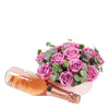Luxe Passion Flowers and Champagne Gift, Roses and Champagne Gift Set, from Vancouver Blooms - Same Day Vancouver Delivery.