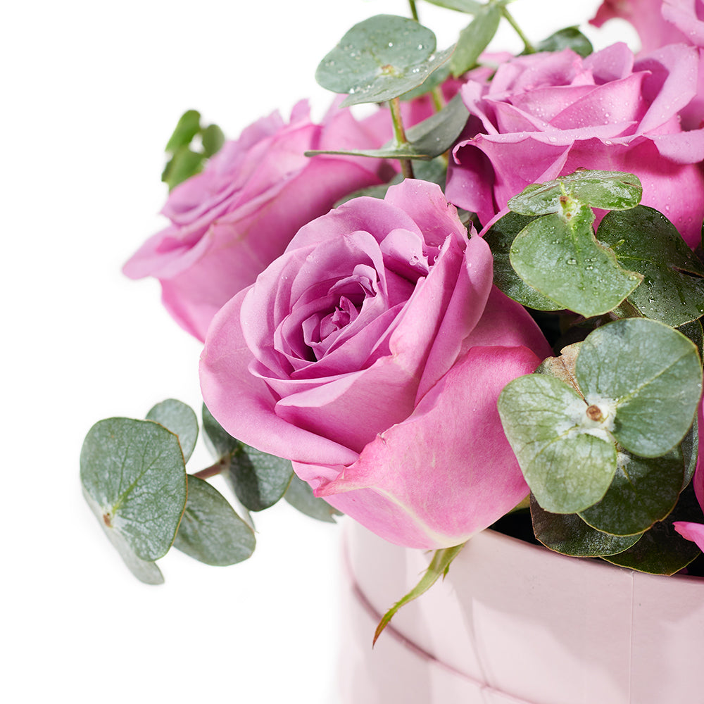 Luxe Passion Flowers and Champagne Gift, Roses and Champagne Gift Set, from Vancouver Blooms - Same Day Vancouver Delivery.