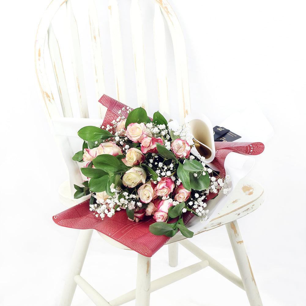 Magical Fantasy Rose Bouquet, Mixed Rose Bouquet from Vancouver Blooms - Same Day Vancouver Delivery.